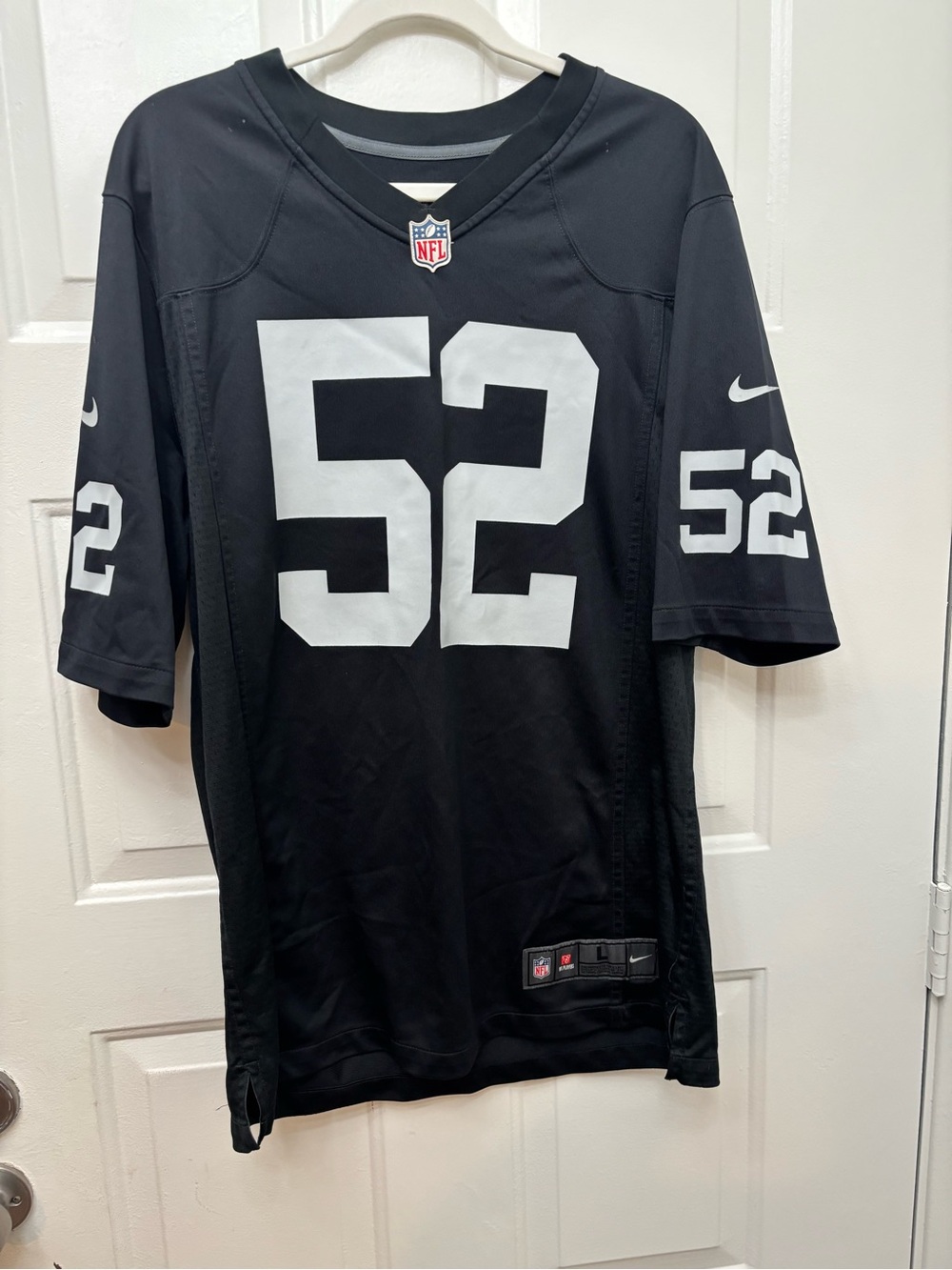 Nike Mack #52 Raiders On-Field Jersey Men’s L